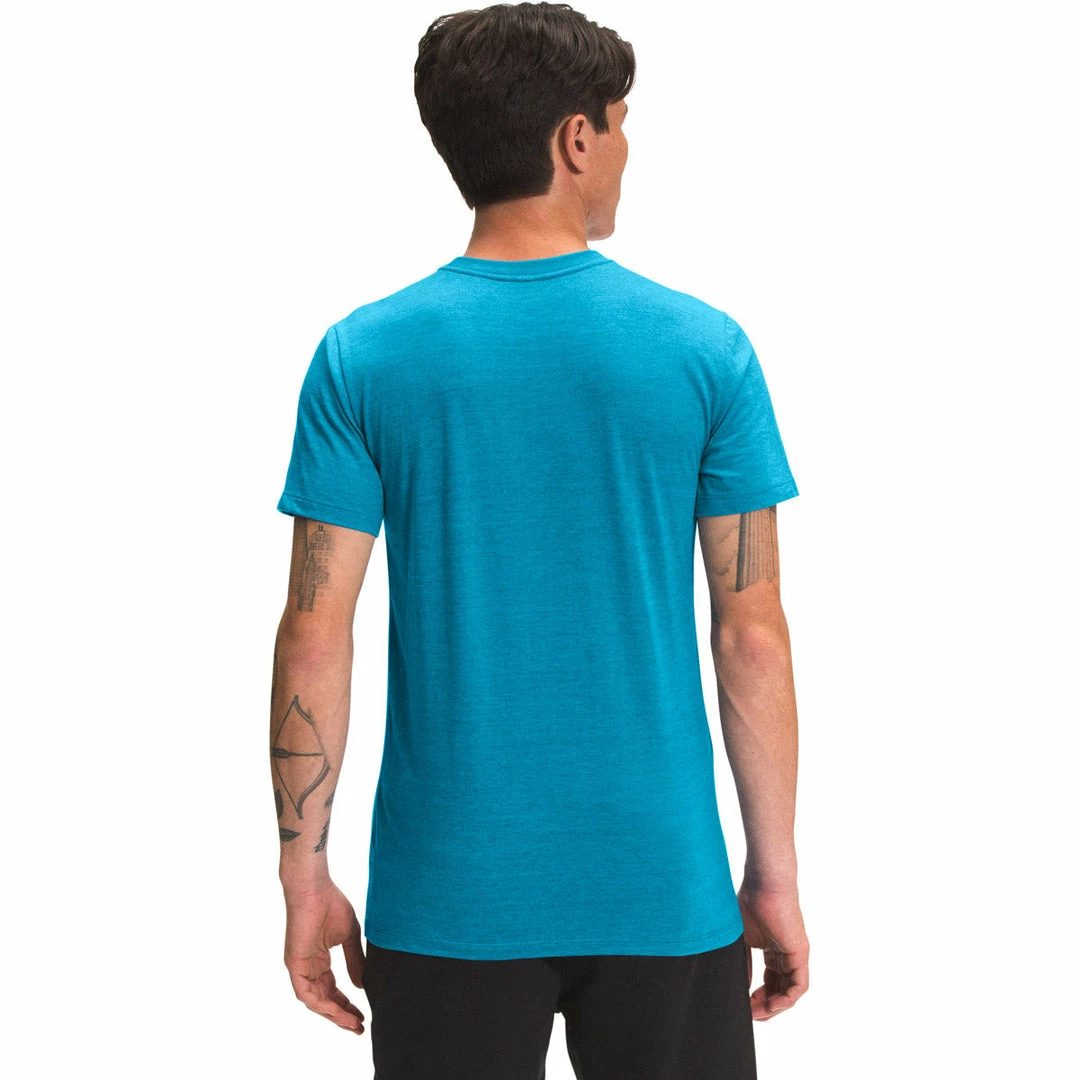 The North Face Men's Short Sleeve Logo Marks Tri-Blend Tee 4 The North Face Men's Short Sleeve Logo Marks Tri-Blend Tee