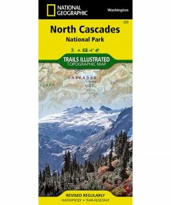 National Geographic Maps Camp & Hike North Cascades National Park Map