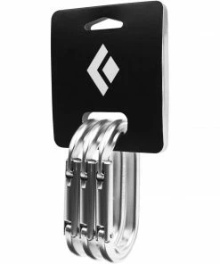 Black Diamond Climb Oval Keylock 3 Pack