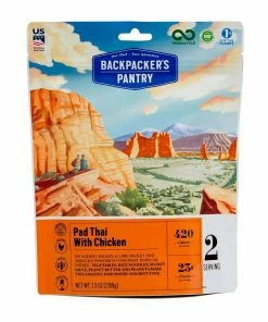 Backpacker's Pantry Pad Thai W/ Chicken - Serves 2 Camp & Hike