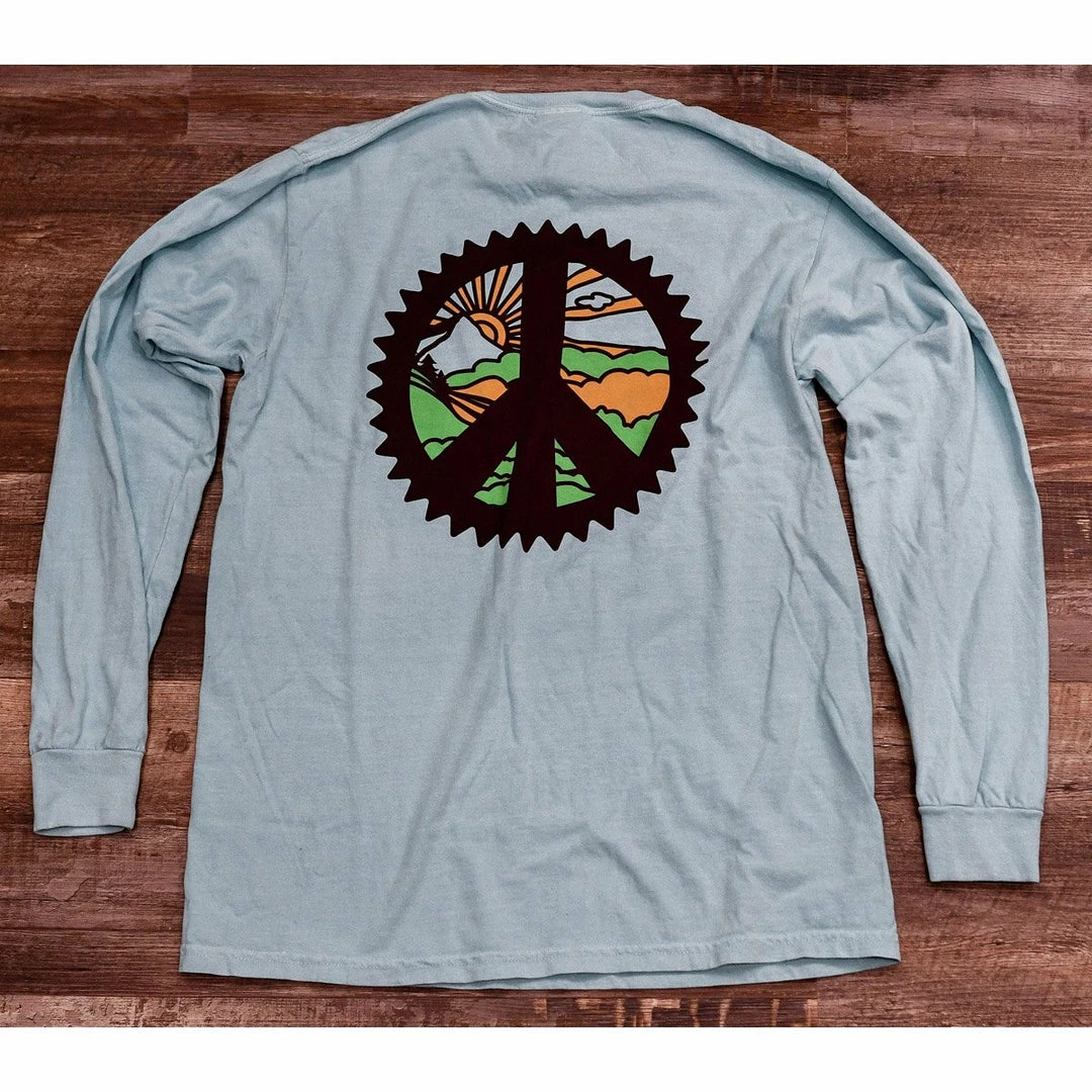 Gearhead Outfitters Men Peace Gear Long Sleeve T-Shirt 3 Gearhead Outfitters Men Peace Gear Long Sleeve T-Shirt