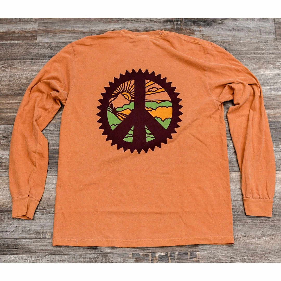 Gearhead Outfitters Men Peace Gear Long Sleeve T-Shirt 6 Gearhead Outfitters Men Peace Gear Long Sleeve T-Shirt