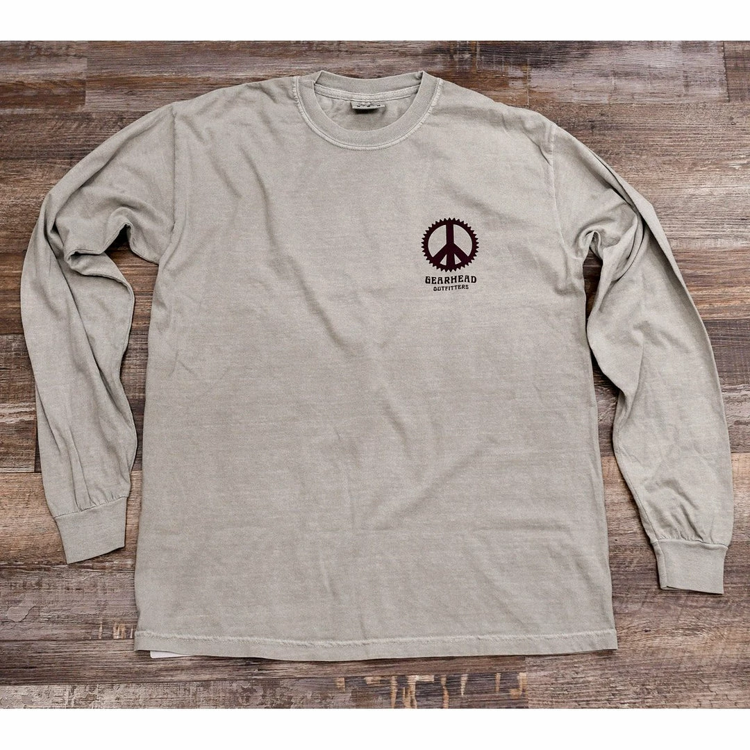 Gearhead Outfitters Peace Gear Hiker Long Sleeve T-Shirt 6 Gearhead Outfitters Peace Gear Hiker Long Sleeve T-Shirt