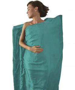 Sea To Summit Camp & Hike Premium Silk Travel Liner - Traveller With Pillow Insert
