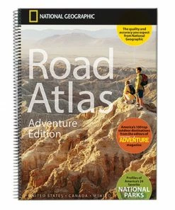 National Geographic Maps Camp & Hike Road Atlas, Adventure Edition