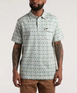 HOWLER BROTHERS Men's Ranchero Jacquard Polo