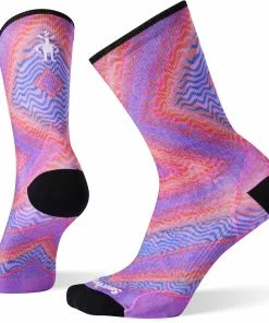 Smartwool Women's PhD Run Ultra Light Print Crew Socks
