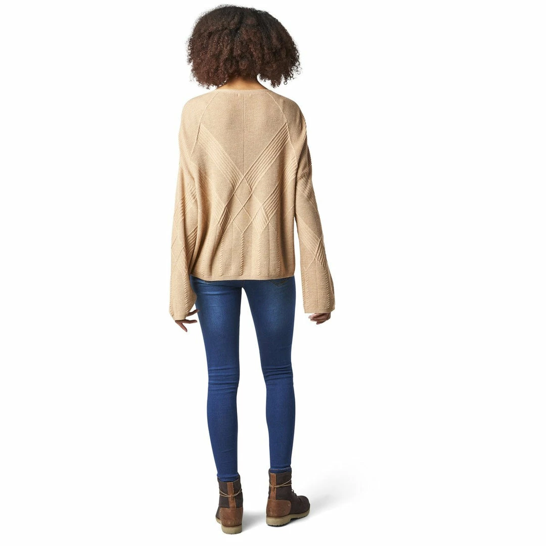 Smartwool Women's Shadow Pine Cable V-Neck Sweater - Clearance 5 Smartwool Women's Shadow Pine Cable V-Neck Sweater - Clearance