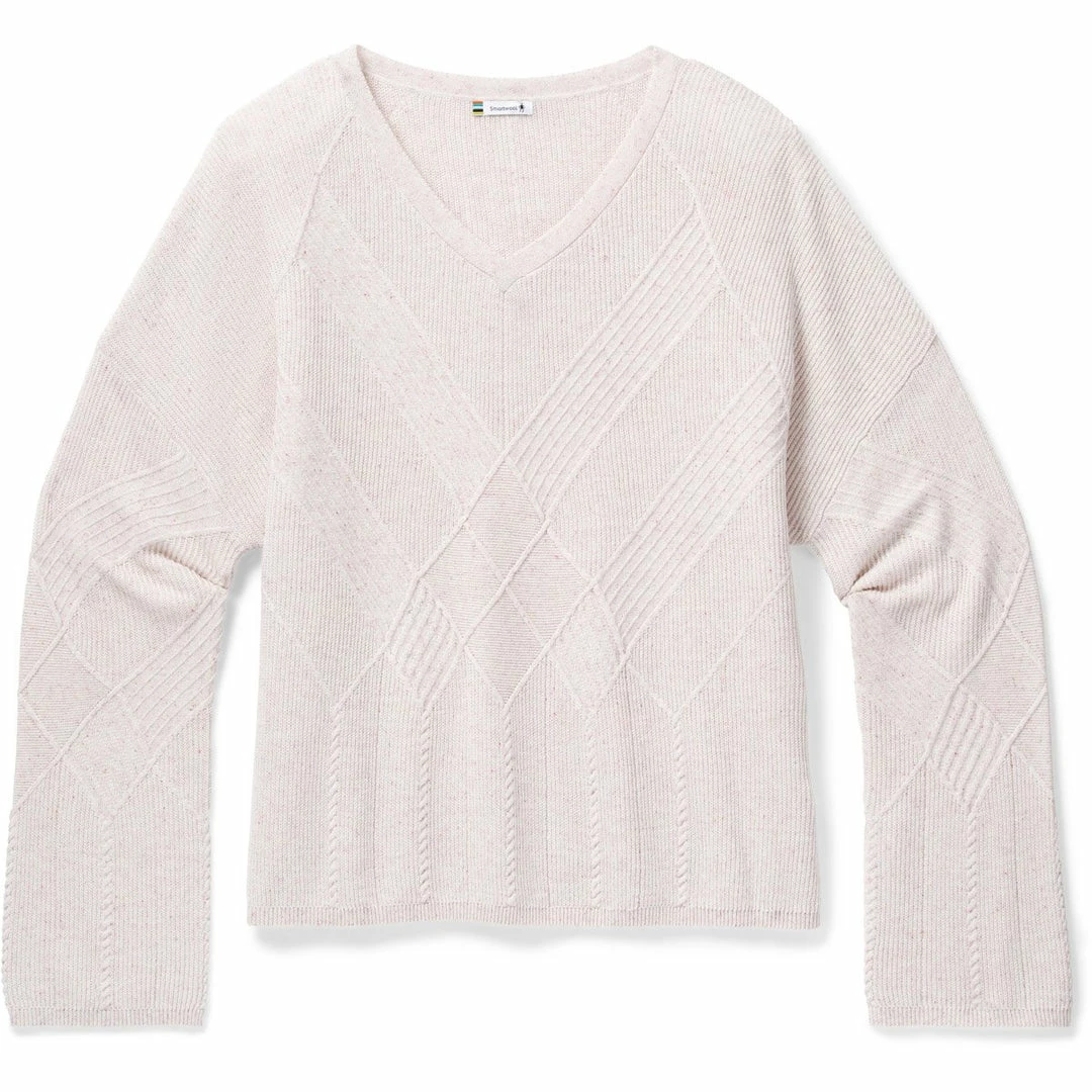 Smartwool Women's Shadow Pine Cable V-Neck Sweater - Clearance 9 Smartwool Women's Shadow Pine Cable V-Neck Sweater - Clearance