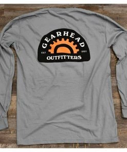 Gearhead Outfitters Sunset Gear Long Sleeve T-Shirt