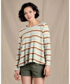 Toad&Co Women's Grom Swing 3/4 Tee - Clearance