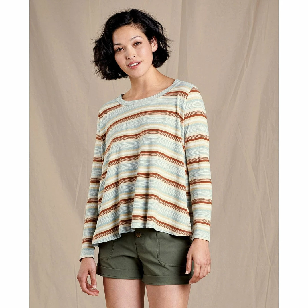 Toad&Co Women's Grom Swing 3/4 Tee - Clearance 4 Toad&Co Women's Grom Swing 3/4 Tee - Clearance