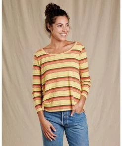 Toad&Co Women's Grom Swing 3/4 Tee - Clearance