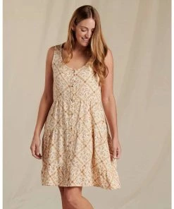 Toad&Co. Women's Manzana Tiered Sleeveless Dress