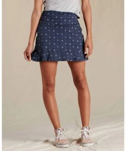 Toad&Co. Women's Chaka Ruffle Skirt