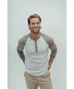 The Normal Brand Men's Puremeso Retro Henley