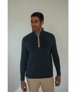 The Normal Brand Men's Puremeso Quarter Zip Pullover