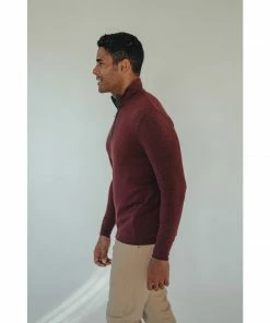 The Normal Brand Men's Puremeso Quarter Zip Pullover
