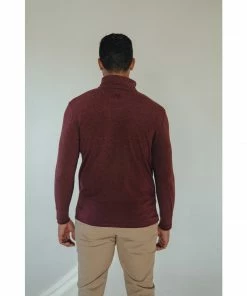 The Normal Brand Men's Puremeso Quarter Zip Pullover