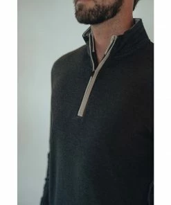 The Normal Brand Men's Puremeso Quarter Zip Pullover