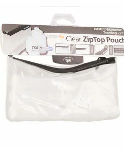 Sea To Summit Travelling Light TPU Clear Zip Pouch With Bottles