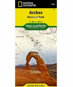 National Geographic Maps Camp & Hike Trails Illustrated Map: Arches National Park