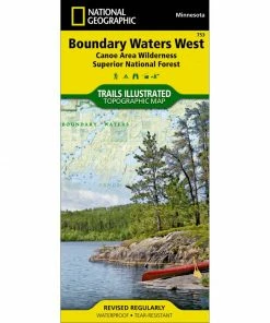 National Geographic Maps Camp & Hike Trails Illustrated Map: Boundary Waters West