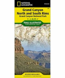 National Geographic Maps Camp & Hike Trails Illustrated Map: Grand Canyon National Park (North And South Rims)