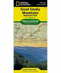 National Geographic Maps Trails Illustrated Map: Great Smoky Mountains National Park Camp & Hike