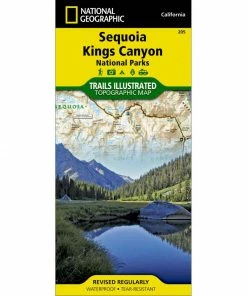 National Geographic Maps Trails Illustrated Map: Sequoia & Kings Canyon National Parks Camp & Hike