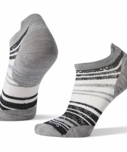 Smartwool Women's PhD Run Ultra Light Striped Micro Socks