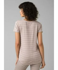 PrAna Women's Foundation Short Sleeve V-neck