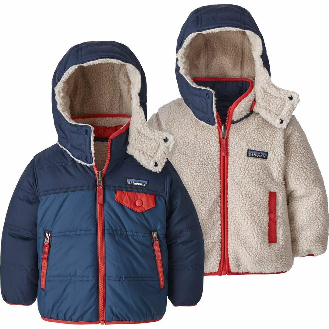 Patagonia Baby Reversible Tribbles Hoody Kids 6 Patagonia Baby Reversible Tribbles Hoody Kids