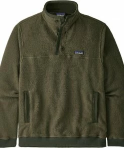 Patagonia Men's Shearling Fleece Button Pullover