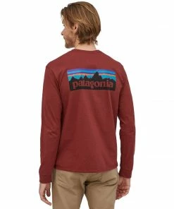 Patagonia Men's Long-Sleeved P-6 Logo Responsibili-Tee 22 Patagonia Men's Long-Sleeved P-6 Logo Responsibili-Tee