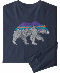 Patagonia Men's Long-Sleeved Back For Good Responsibili-Tee