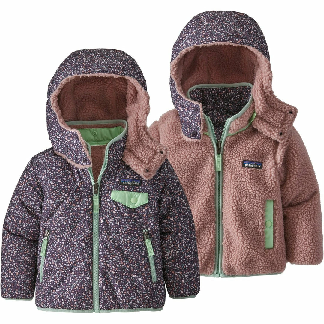 Patagonia Baby Reversible Tribbles Hoody Kids 4 Patagonia Baby Reversible Tribbles Hoody Kids