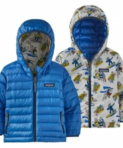 Patagonia Baby Reversible Down Sweater Hoody - Clearance
