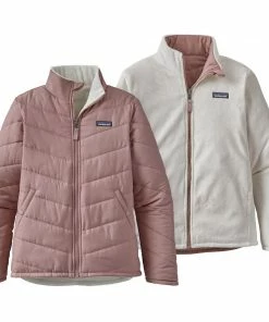 Patagonia Girls' Reversible Snow Flower Jacket - Clearance