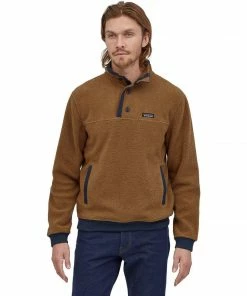 Patagonia Men's Shearling Fleece Button Pullover
