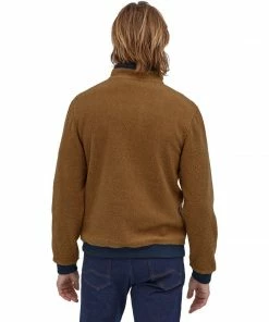Patagonia Men's Shearling Fleece Button Pullover
