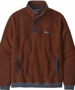 Patagonia Men's Shearling Fleece Button Pullover