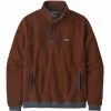 Patagonia Men's Shearling Fleece Button Pullover - Clearance