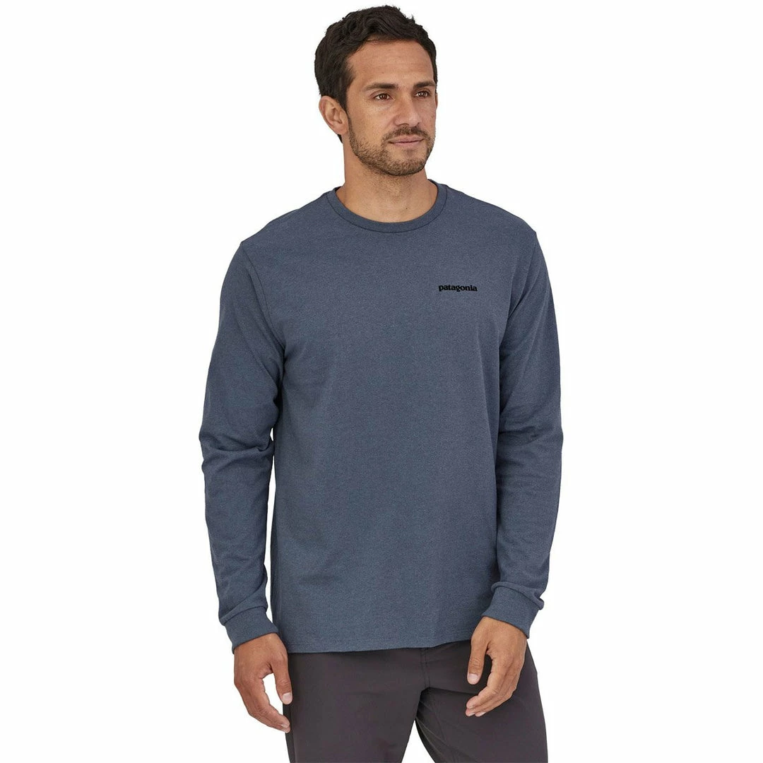 Patagonia Men's Long-Sleeved P-6 Logo Responsibili-Tee 13 Patagonia Men's Long-Sleeved P-6 Logo Responsibili-Tee