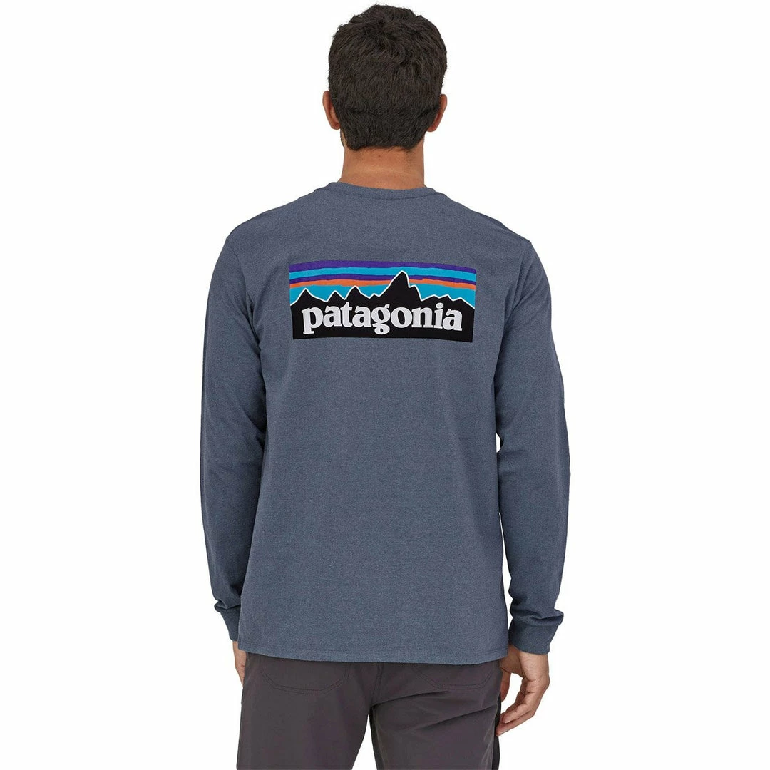 Patagonia Men's Long-Sleeved P-6 Logo Responsibili-Tee 14 Patagonia Men's Long-Sleeved P-6 Logo Responsibili-Tee