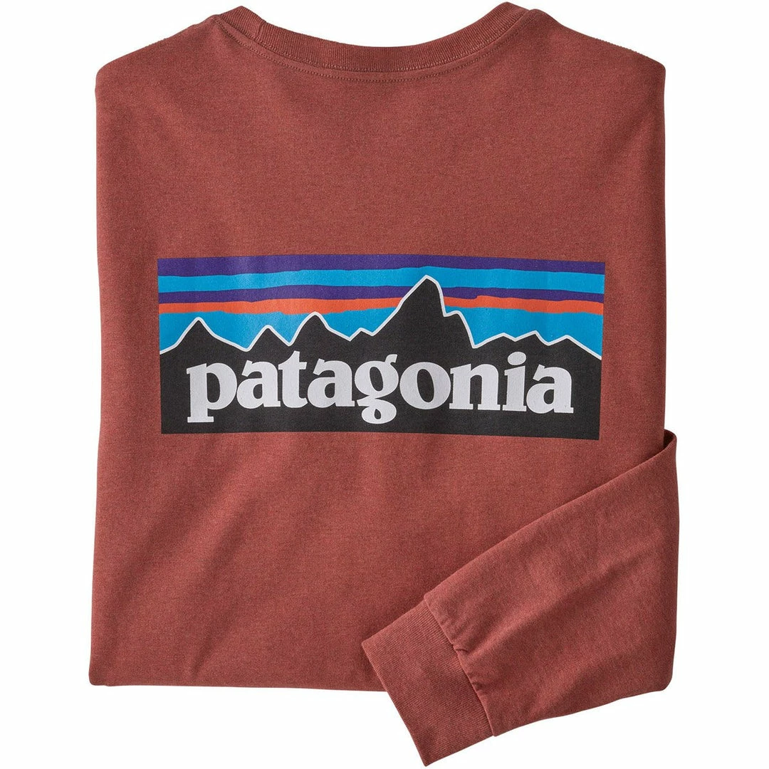 Patagonia Men's Long-Sleeved P-6 Logo Responsibili-Tee 15 Patagonia Men's Long-Sleeved P-6 Logo Responsibili-Tee