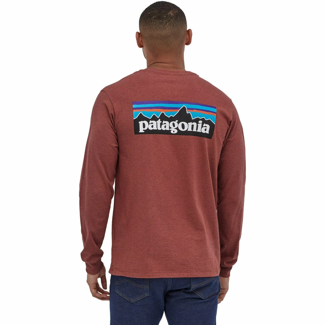 Patagonia Men's Long-Sleeved P-6 Logo Responsibili-Tee 17 Patagonia Men's Long-Sleeved P-6 Logo Responsibili-Tee