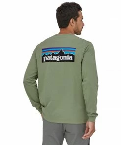 Patagonia Men's Long-Sleeved P-6 Logo Responsibili-Tee 37 Patagonia Men's Long-Sleeved P-6 Logo Responsibili-Tee