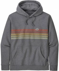 Patagonia Men's Line Logo Ridge Stripe Uprisal Hoody