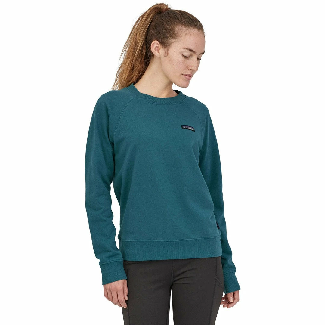 Patagonia Women's P-6 Label Organic Crew Sweatshirt 4 Patagonia Women's P-6 Label Organic Crew Sweatshirt